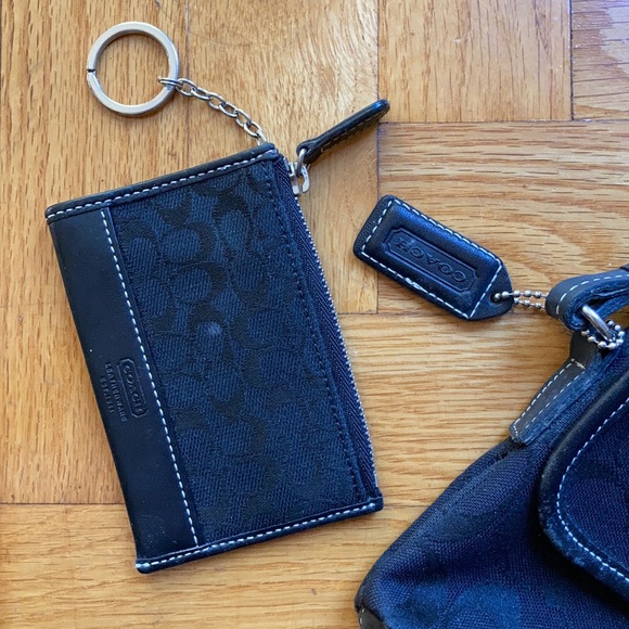 Authentic vintage coach purse and card holder - Picture 3 of 7